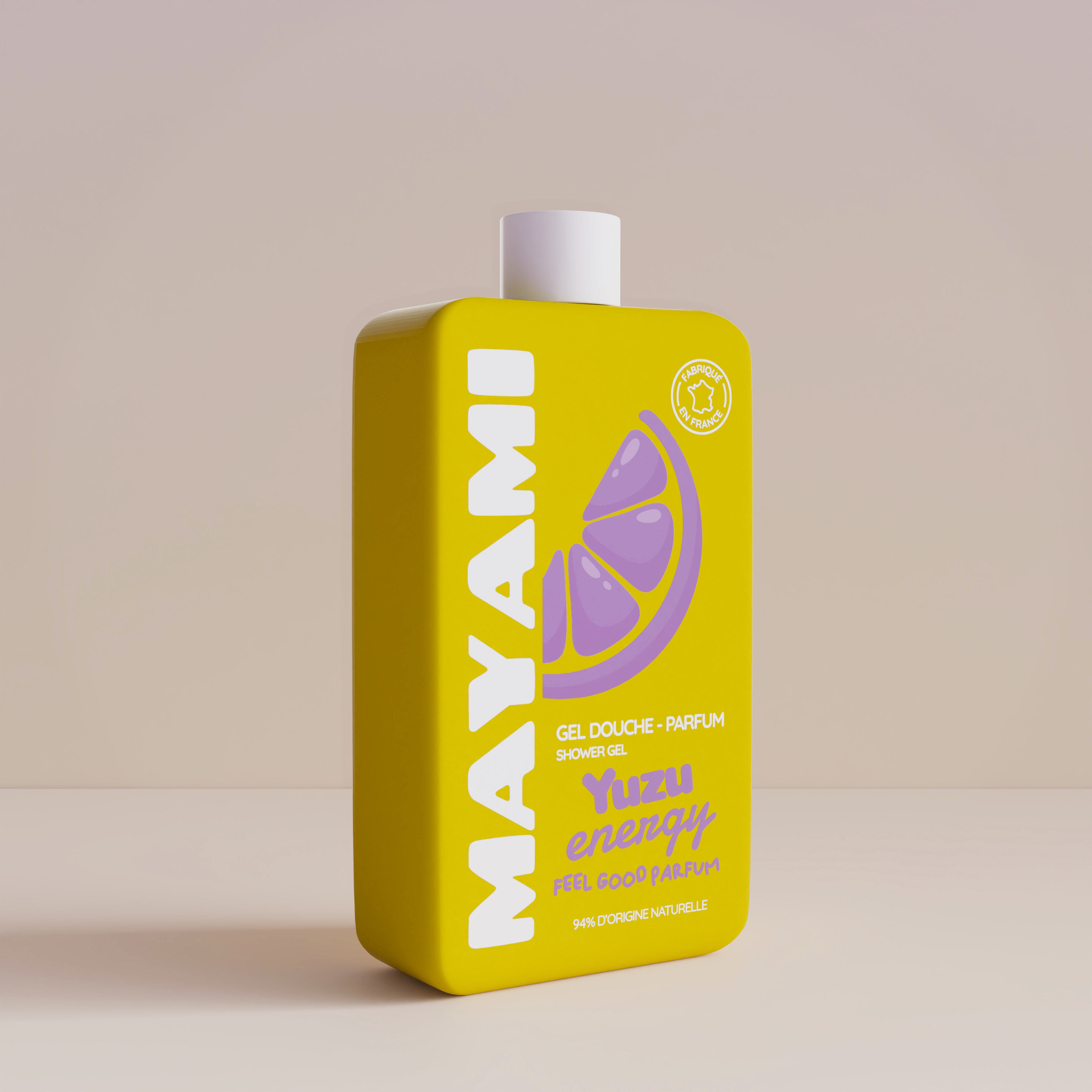 Gel douche parfum YUZU ENERGY 300 ml